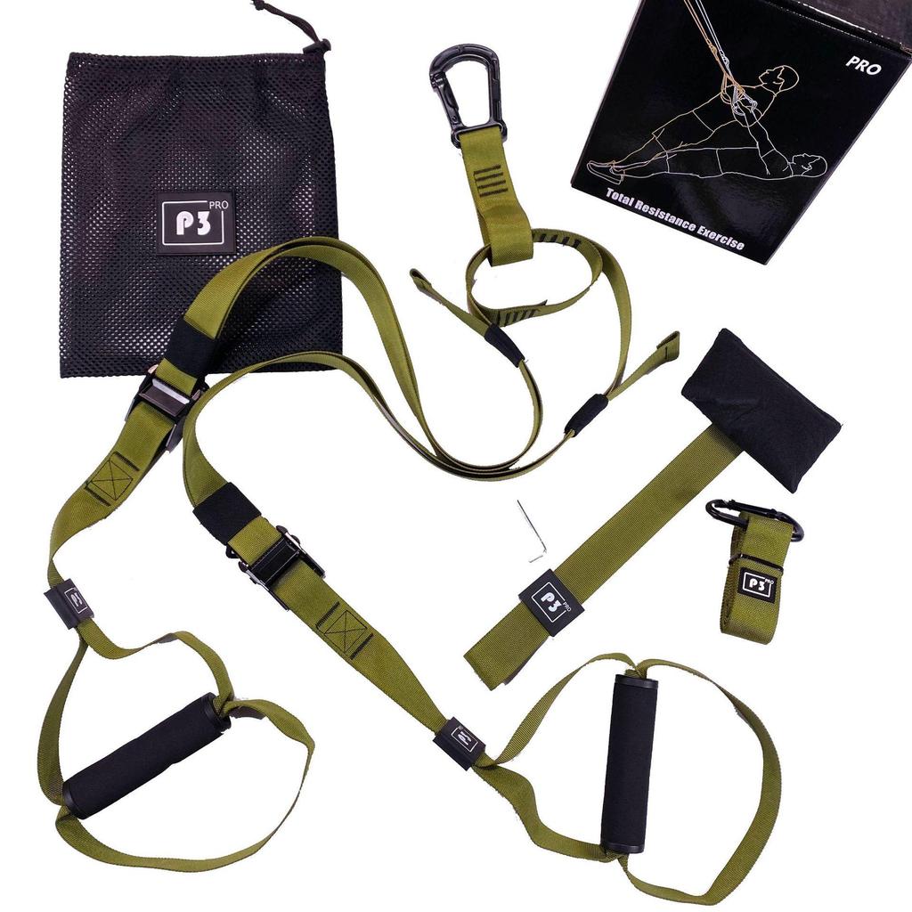 TRX7 Suspension and Yoga Resistance Band – Fitness & Abdominal Trainer for Home Use