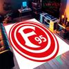 F95 Teppich für Wohnzimmer Schlafzimmer Zuhause Sofadekoration, Rutschfeste Bodenmatte für Kinder zum Spielen