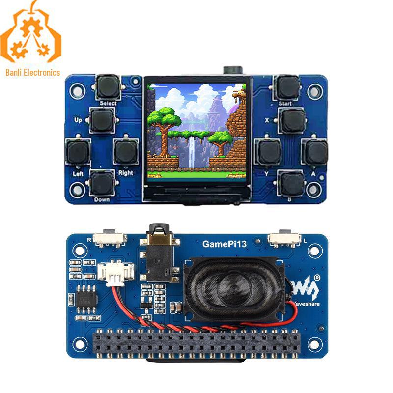 

1.3 LCD Display & Game Speaker for Raspberry Pi Zero/4B/5/RP2040
