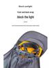 Casque de sécurité à visière large pour protection solaire