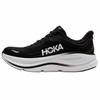 HOKA One One Bondi 9 Cómodas Versátiles Transpirables Elásticas de Soporte Duraderas Zapatillas de Running para Hombre Sneaker Negro Blanco 1162011-BKVR