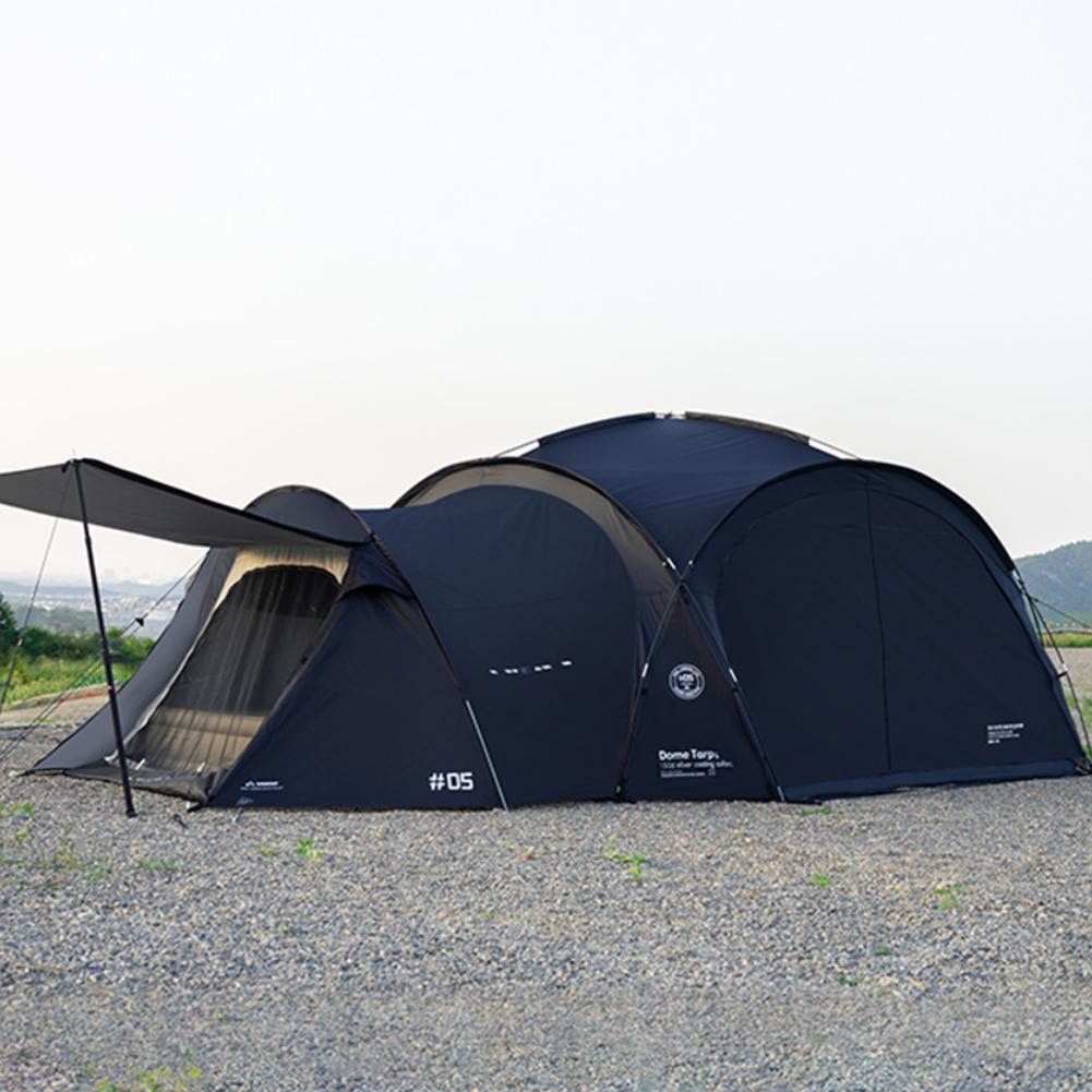 Outdoor Silver Coated Canopy Rainproof Sunscreen Self-driving PU3000MM Awning For Camping Dome Shelter Sunshade Beach Tent Dome