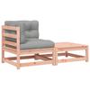 Vidaxl Garden Corner Sofa With Cushions And Footrest