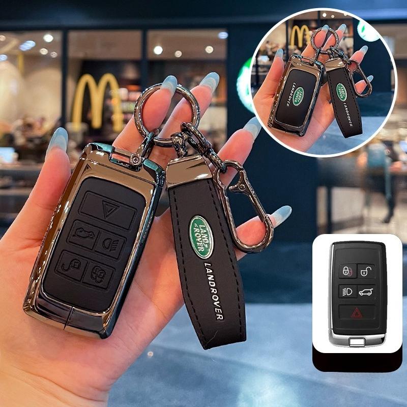 2024 Sonderedition Land Rover Schlüsselhülle für Range Rover Discovery 4 Sport / Evoque / Defender / Velar Auto Schale Schnalle Tasche