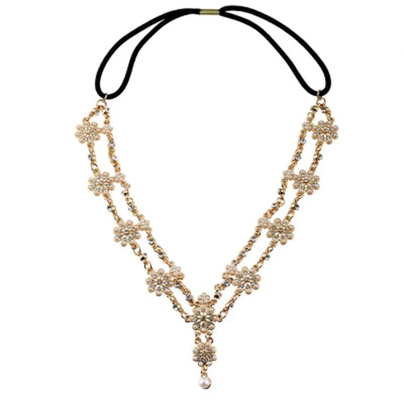 

Модный обруч для головы для женщин, повязка на голову, стразы, аксессуары для волос, диадемы для девочек, элегантный стиль, свадебные украшения, головные уборы A