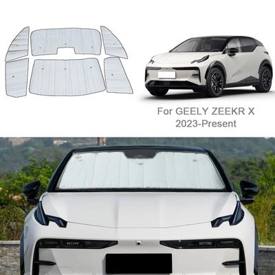 Car Sunshades UV Protection Cover Side Window Curtain Sun Shade Visor Mat Windshield Accessories For GEELY ZEEKR X -Present