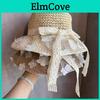 Summer Straw Hat With Wide Brim For Sun Protection And Breathability