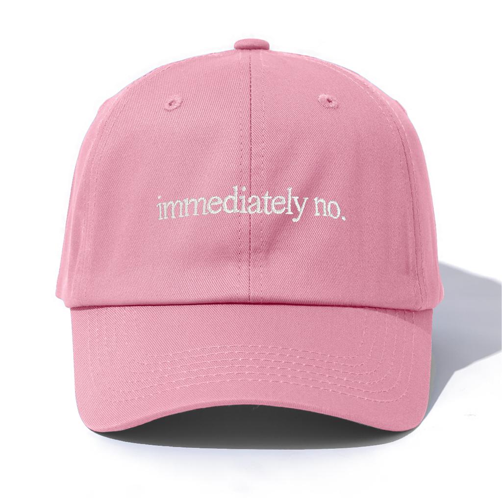 1pc immediately no. Embroidery Baseball Cap for Adults,Minimalist Retro Style Casual Soft Adjustable Dad Hat,Perfect As Gift