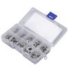 260Pcs Flat Lock Washers Assortment Kit 304 Stainless Steel M2.5 M3 M4 M5 M6 M8 M10