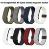 Uomo donna Cinturino ad anello in nylon per orologio fibbia magnetica per Google Fitbit Air Bracelet