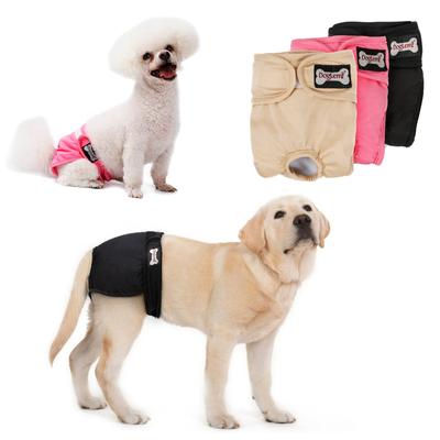 Wiederverwendbare physiologische Hosen zur Belästigung von Haustieren, Hundehygienehosen, Windeln sind für kleine, mittelgroße und große Hündinnen geeignet