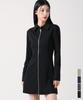 Urban Dress Sopy Collar Long-Sleeve Dress - 4Col