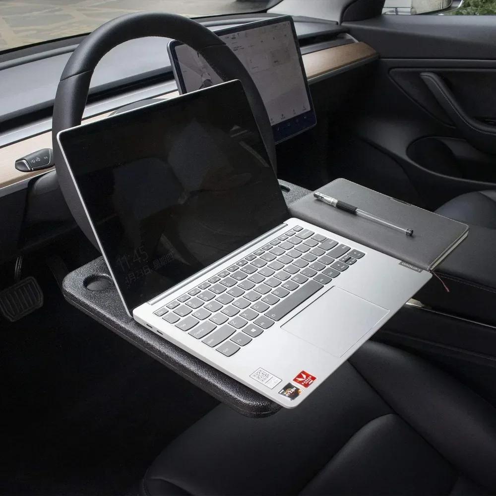 Universal Car Table Steering Wheel Eat Work Cart Drink Coffee Holder Tray Laptop Computer Desk Stand Seat Table Trim Accessories