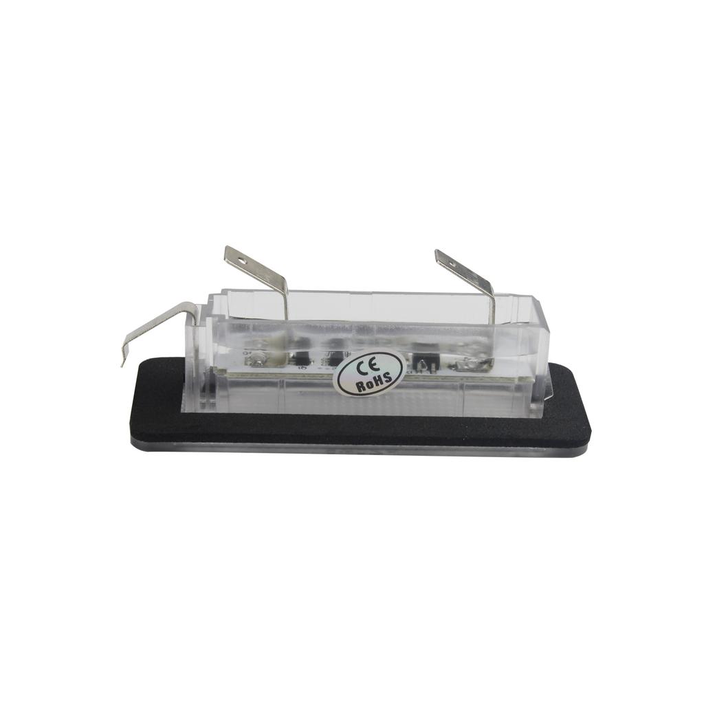 For Smart LED License Number Plate Light for Smart Fortwo W451 Coupe Convertible Cabrio 451 Licence Plate Light Tail Lamp