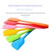 Household Bakery Ergonomic Silicone Spatula Multifunctional Cake Cream Butter Scraper Icing Spreader Baking Tools