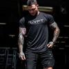 Men's Fitness Crew Neck T-shirt - Sweat-Wicking, Breathable, Short Sleeve, Tight Fit, Versatile for Casual, Training, and Running