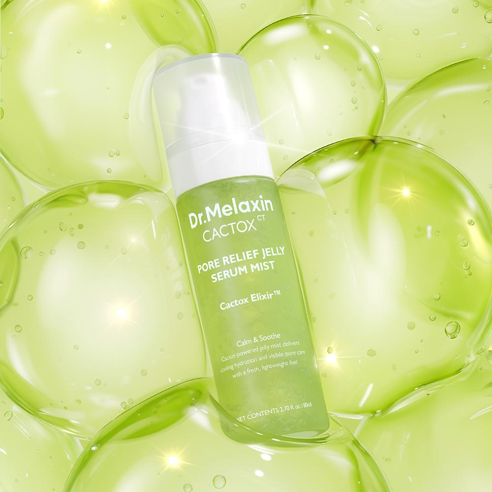 Dr.Melaxin Cactox Porenlinderndes Jelly Serum Spray Feuchtigkeitsspendend Porenverengend 80ml Gesichtsspray Koreanische Hautpflege