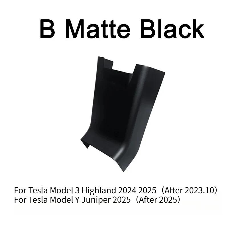 For Tesla Model Y Juniper 2025 Rear Screen Cover Protector Frame Back Air Vent Trim Protective White Car Interior Accessories