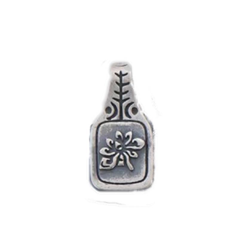 Non-fading Tibetan Copper Card Buckle Handmade Prayer Beads String - Buddhist Accessories.