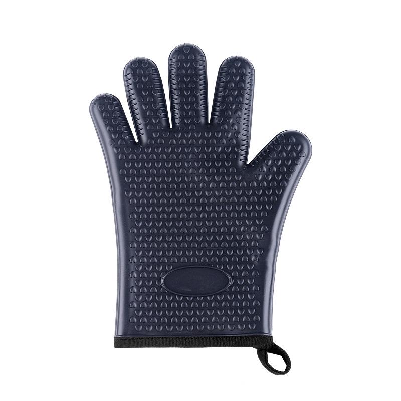 

Силиконовые термоприхватки в форме сердца: Хлопковая подкладка, термостойкий, пятипалый дизайн для готовки и выпечки. One Size