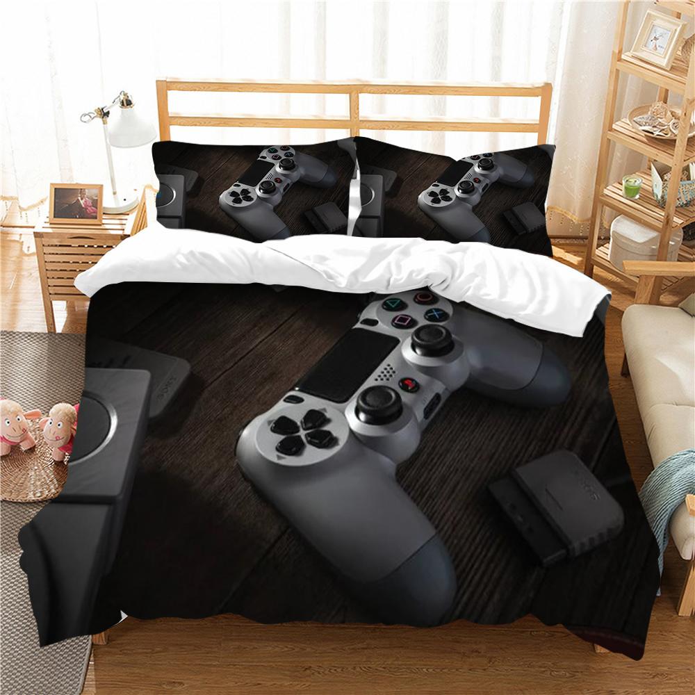 Bedding Suit 3D Gamepad Print Home Bedclothes Hot Sale Bedroom Decor Stylish Comforter Cover Set