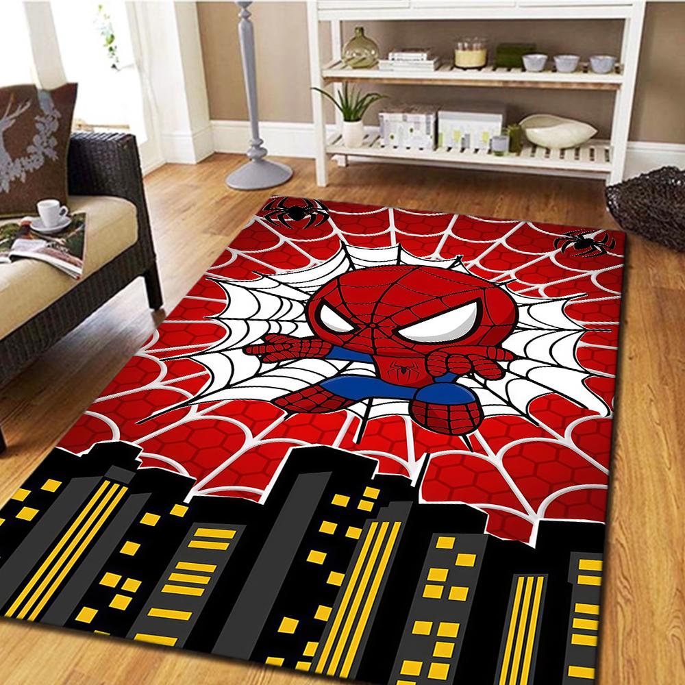 

Spider-Man Poster Digital Printed Carpet, Home Decor Movie Mat, Bedroom Floor Rug, Play Mat -HYQ47 60x90cm