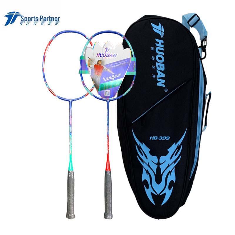 Спортивный партнер HB399 Полноуглеродное бадминтонное ракетка