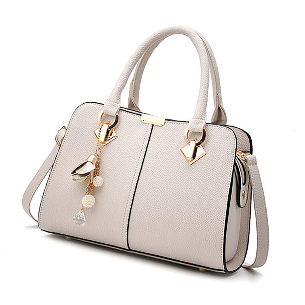 PU Handbag Large Capacity Stylish Women Shoulder Handbag for Valentines Day Anniversaries Birthdays