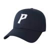 Unisex CHI Initial Embroidery Oversized Hard Ball Cap N255AP434P