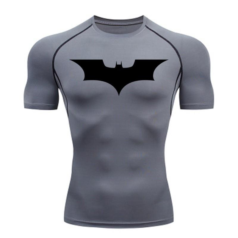 Men Autumn Short Sleeve Compression T-shirt Men Fitness Tight Long Sleeve Sport T Shirt