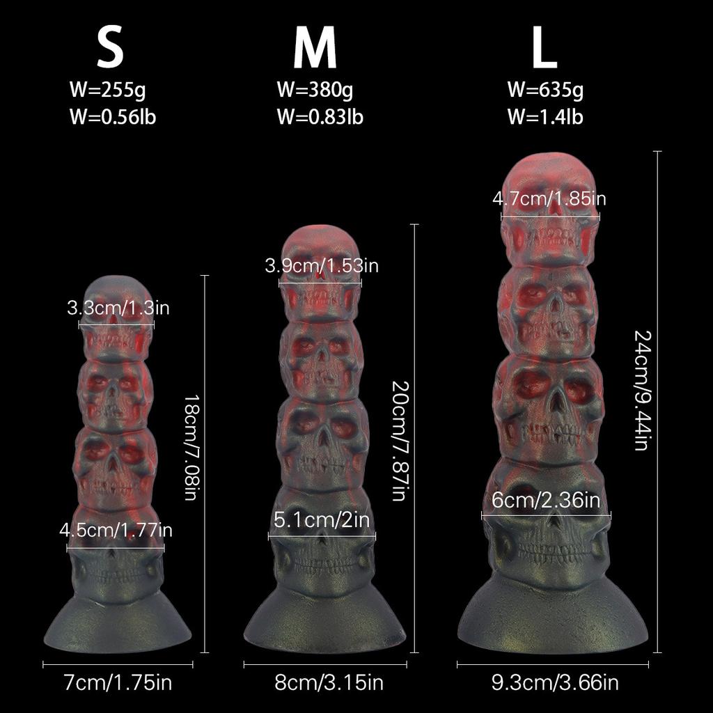 Halloween Pumpkin Skull Butt Plug Special-Shaped Alternative Back Court Men and Women Masturbation Climax Sex Toys