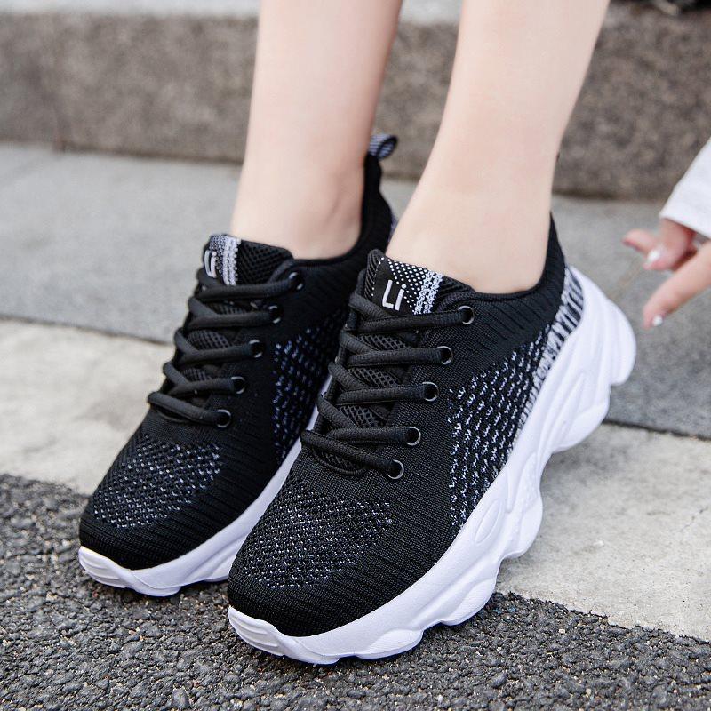 

Women s New Textile Mesh Breathable Sports and Leisure Shoes 35 красный