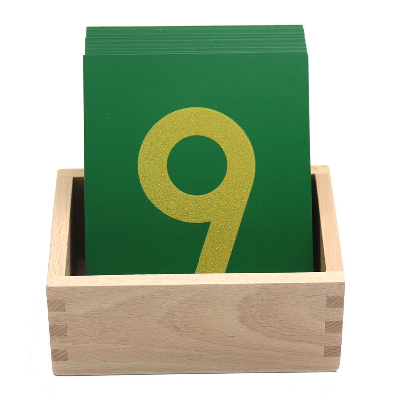 Montessori Math Board: Early Education Center for Number Learning & Recognition