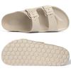 Crestar Women's Summer Platform Sandals Outdoor Non-slip Foam Light Slippers with Adjustable Buckle Lady Casual Beach Sandals