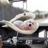 Wings Angel Vibrant Car Rearview Mirror Accessory For Pet Lovers Gift Stylish
