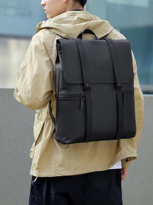 Men's Commuter Fashion Laptop Backpack, Expandable for Business Travel