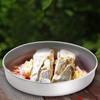 Lightweight Titanium Pan for Outdoor Cooking and Camping