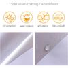 Basics Silver Weatherproof Car Cover - 150D Oxford, Sedans Up To 200"