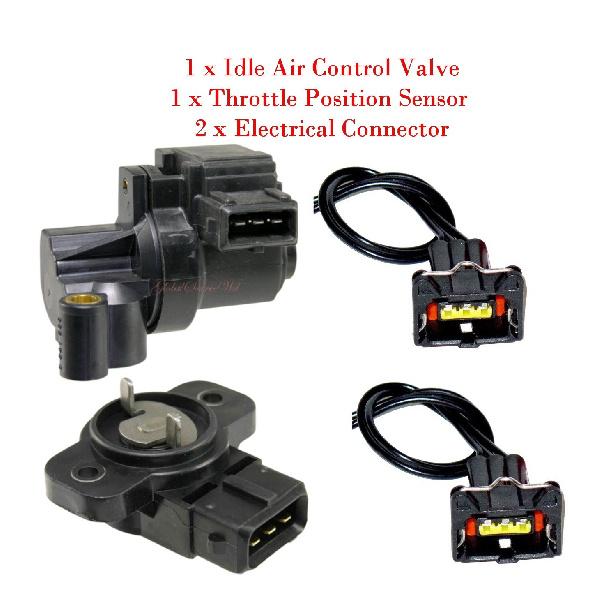 Датчик положения дроссельной заслонки и клапан холостого хода С разъемом Для:Hyundai и Kia