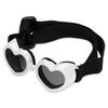 Pet Glasses Dog Cat Sunshade Glasses Heart Shape UV Windproof Goggles Cute Headwear Pet Decor Photography Prop Pet Supplies Gift