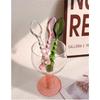 Glass Beads Pastry Glass Tableware Spoon Fork Creative Primary Color Pink Green Glass Spoon Spoon Household