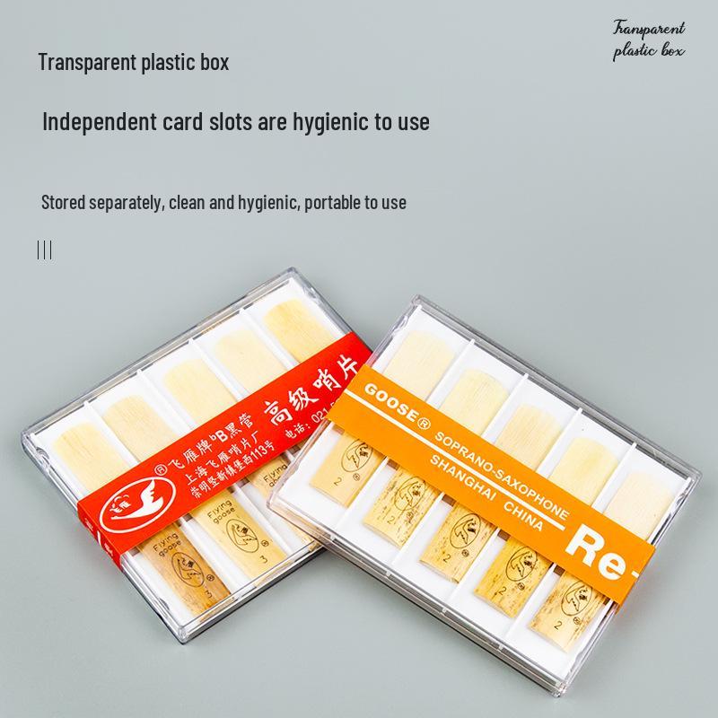 Feiyan Soprano/Alto Saxophone & Clarinet Reeds, Beginner Pack, 10 Pieces