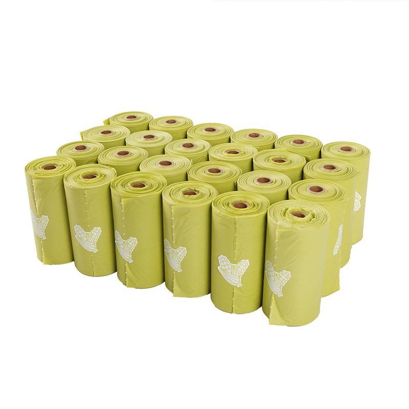 Eco-Friendly Cornstarch Biodegradable Pet Trash Bags Dog Poop Bags Dog Poo Bags