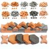 40/50/70 Pezzi Tavolo Sabbia Simulazione Mattone Fai da Te Costruzione Paesaggio Portatile Miniatura Durevole Bambini Giocattolo Decorativo Paesaggio Modellazione