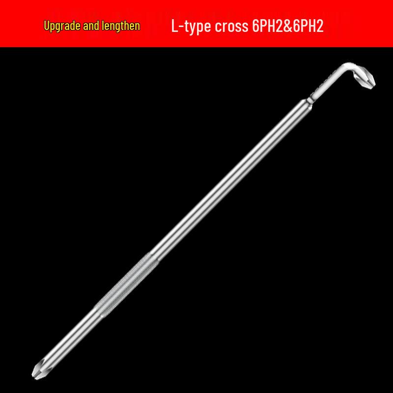 Z- & L-shaped Right Angle Wrench: Dual-Use Phillips, Slotted, Hex, Torx Screwdriver Set
