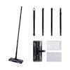 Eyliden Floor Wiper Main Unit 2 In 1 Rag Wiper [Dry and Wet Use, 2 Towels + 10 Sheets Included] Flooring Wiper Mop Floor Cleaning Floor Mop