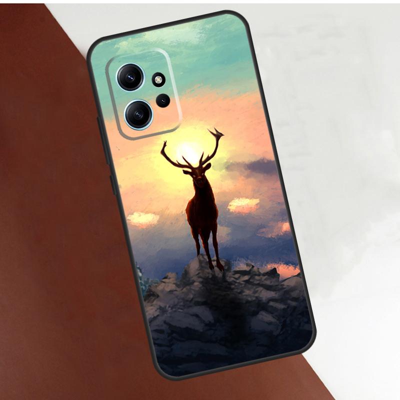 Deer Hunting Camo Case For Xiaomi Redmi Note 12 11 10 8 9 Pro 12S 11S 10S 9S Coque For Redmi 12 9C 10C 12C