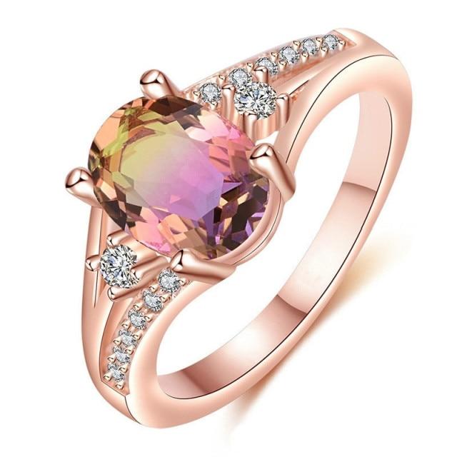 Trendy Fashionable Jewelry Finger Ring Graceful Crystal Stone Rhinestones Finger Ring Women Accessories Bride Wedding Occasion Party Event Bridal