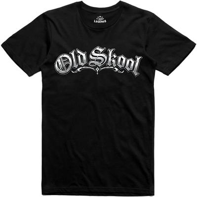 Mens T Shirt Old Skool / School Retro Style 60's 70's 80's Cotton Tee