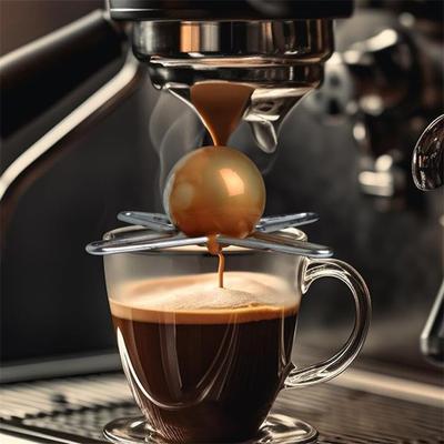 Boule Glacée Pour Café Espresso Réutilisable Outil de Refroidissement pour Café Acier Inoxydable Boules de Glace Refroidissement Café Améliorateur de Saveur Gadgets